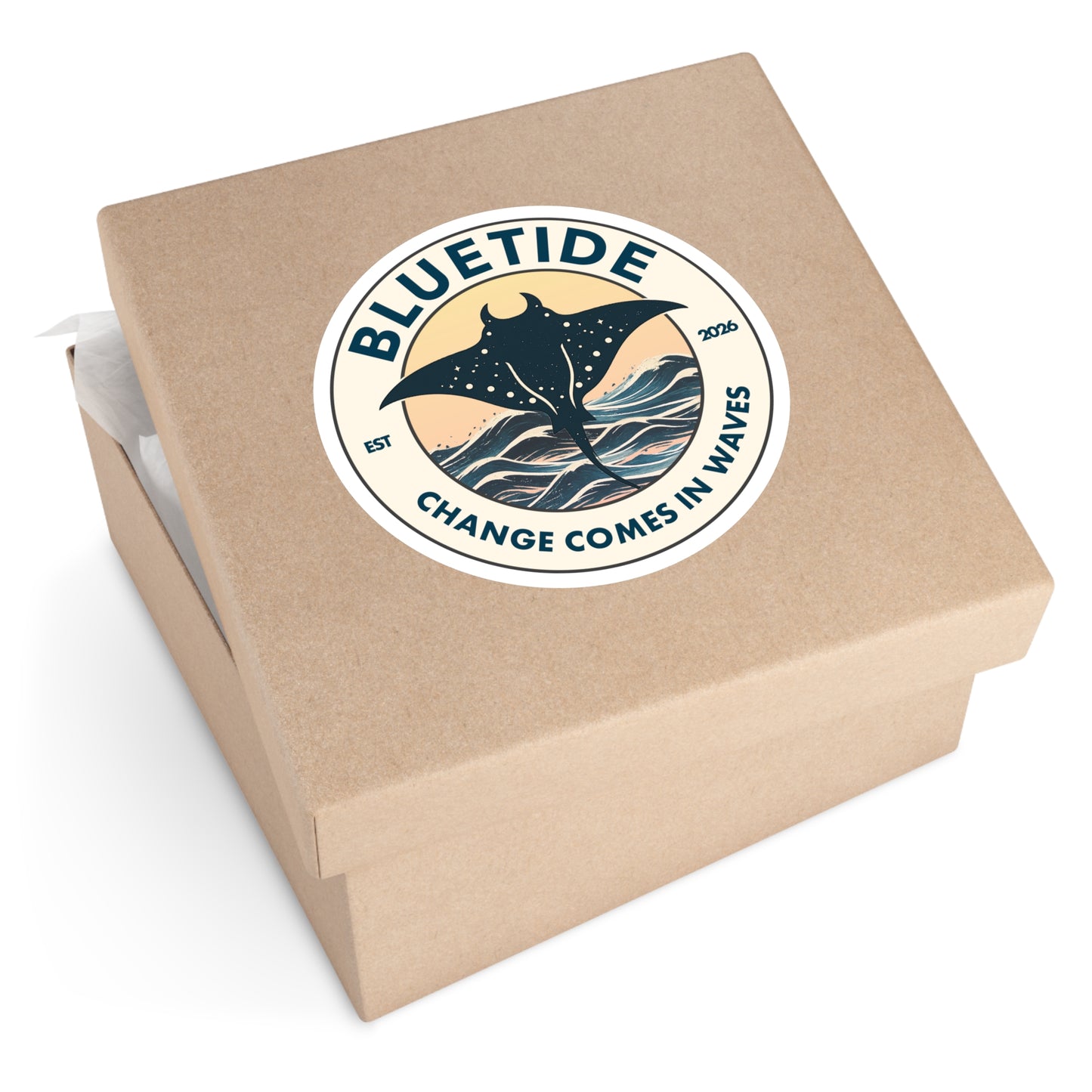 BlueTide Logo Sticker