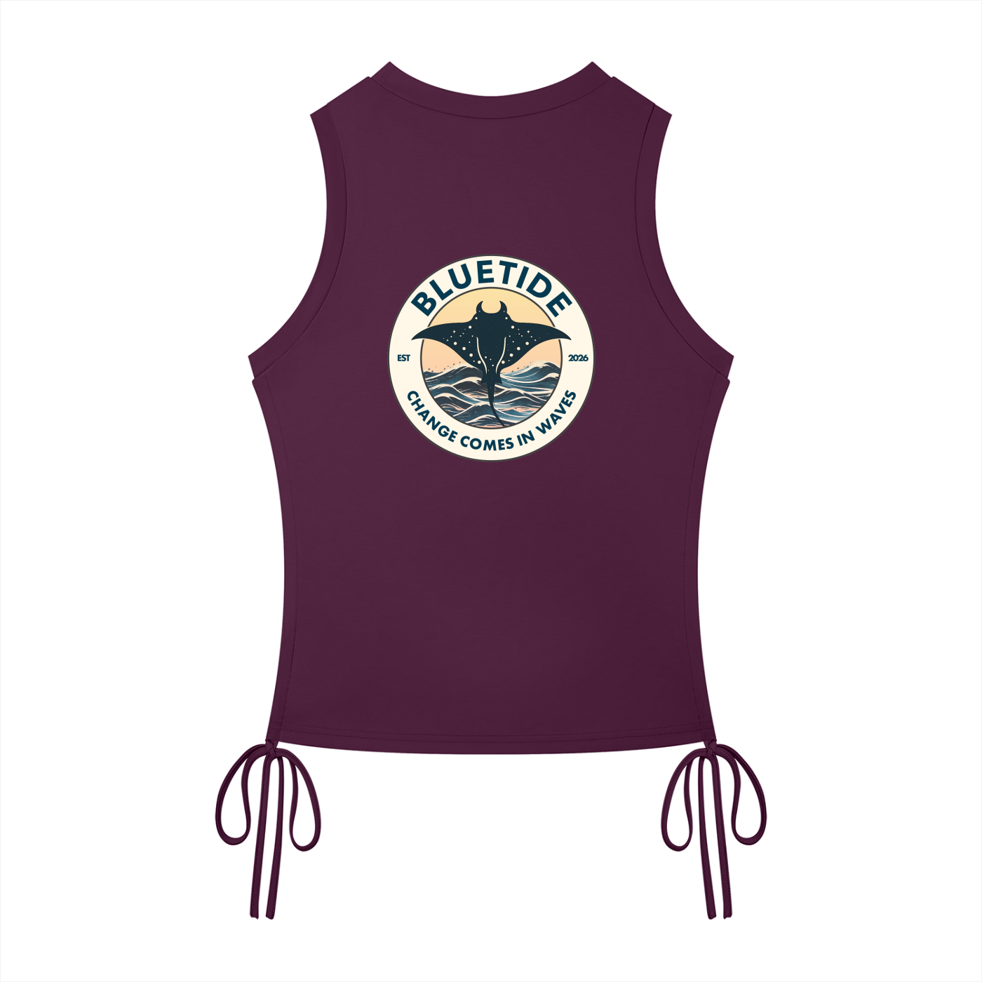 BlueTide Signature Women's Drawstring Tank Top