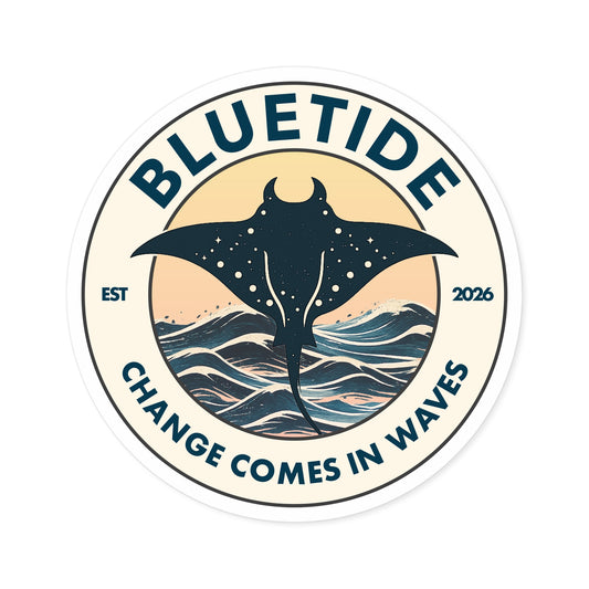 BlueTide Logo Sticker