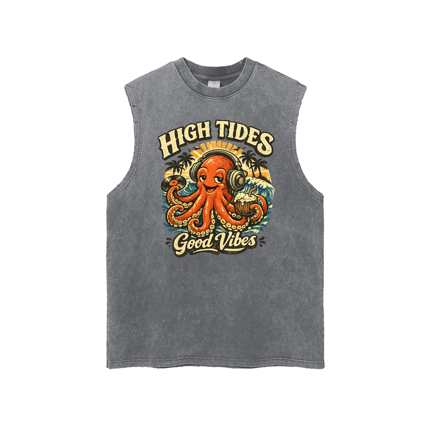 High Tides and Good Times Tank Top