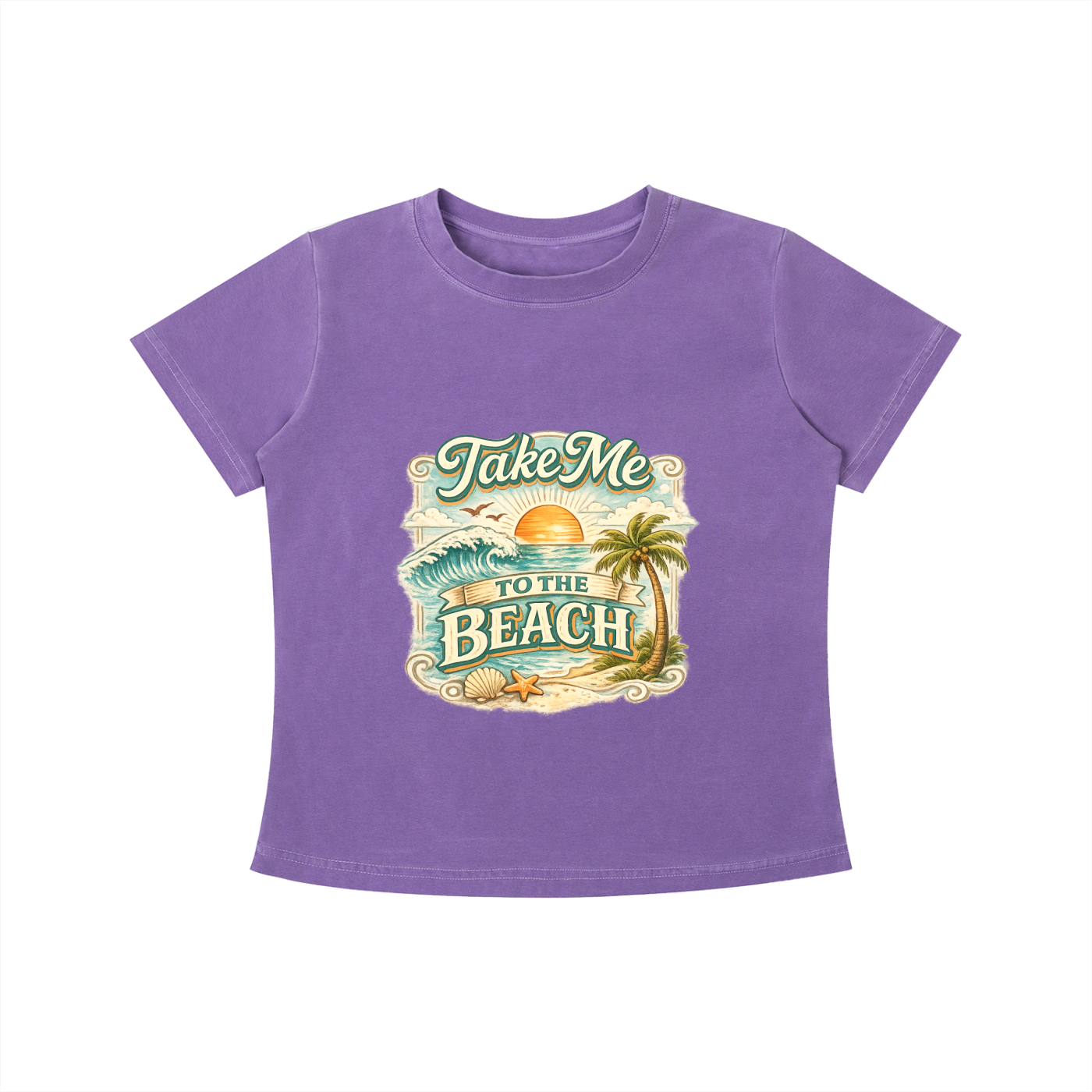 Take Me to the Beach Slim Fit T-shirt