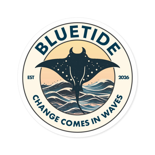 BlueTide Logo Sticker