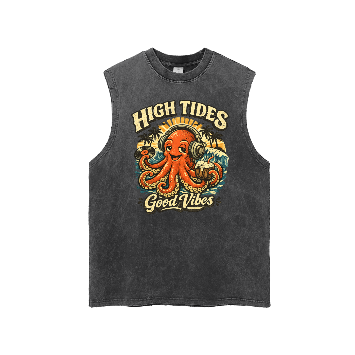 High Tides and Good Times Tank Top