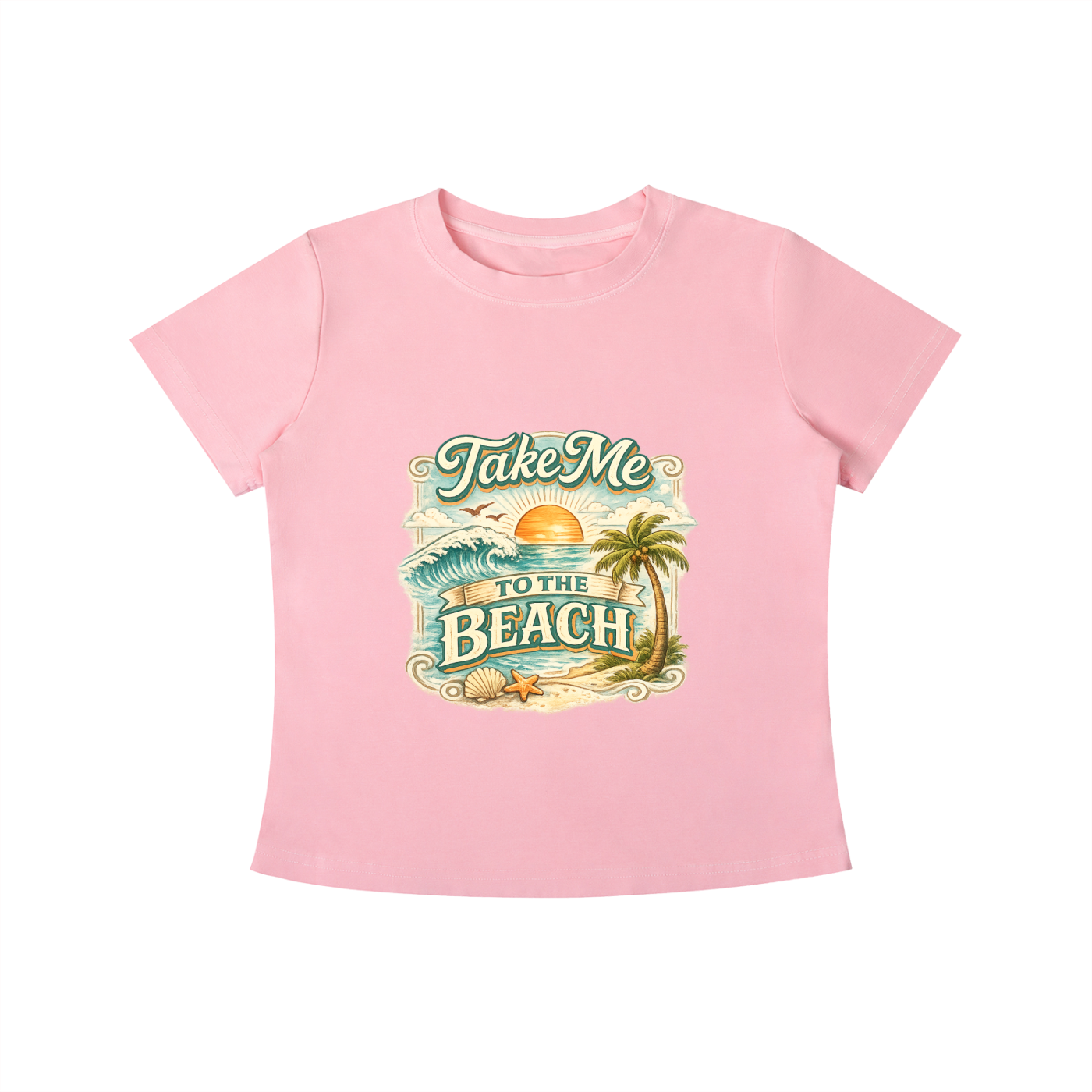 Take Me to the Beach Slim Fit T-shirt