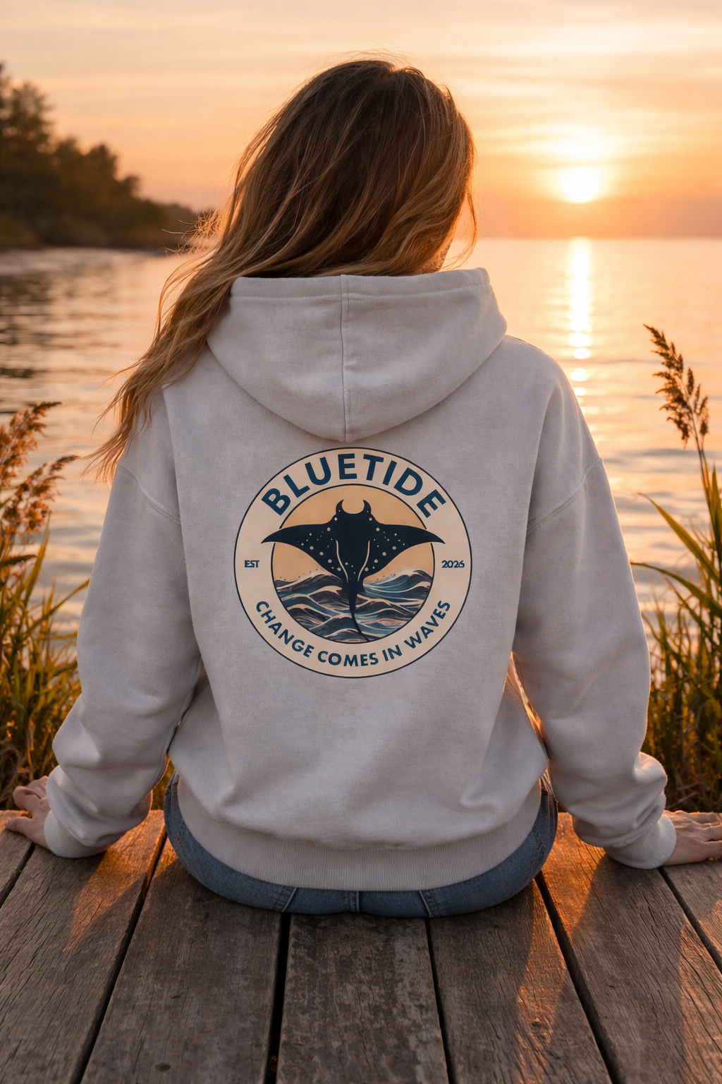 BlueTide Signature Oversize Hoodie