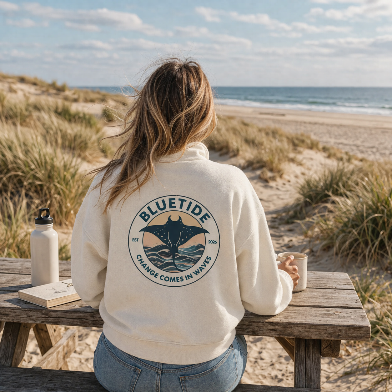 BlueTide Signature Quarter Zip Sweatshirt