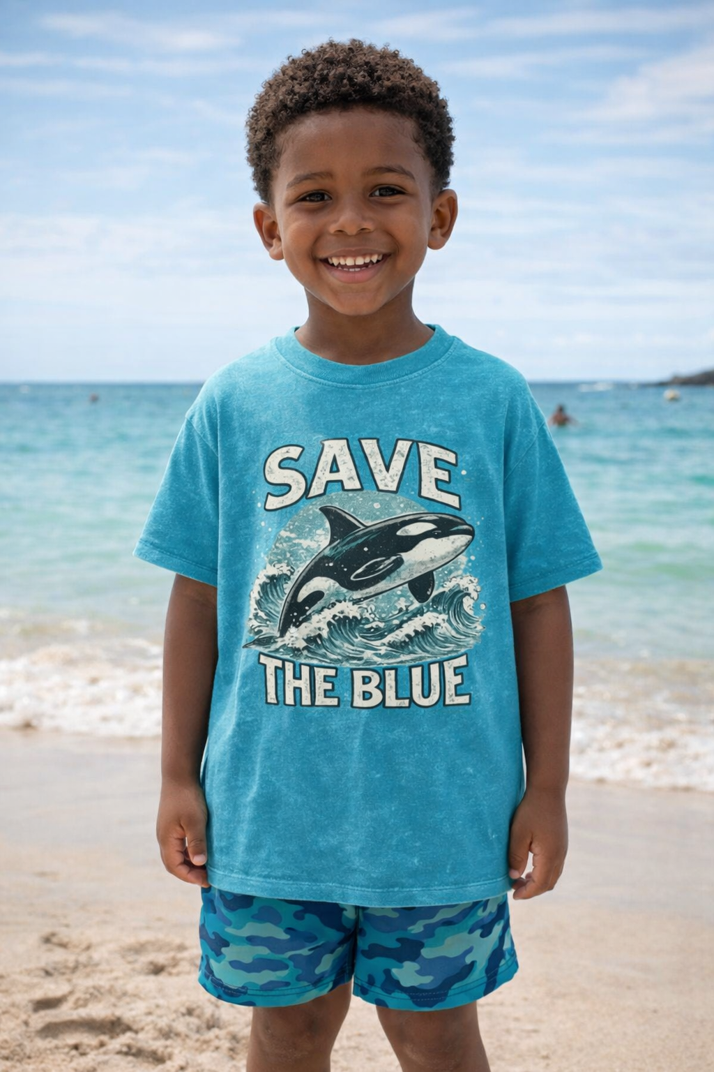 Olivia's Orca "Save the Blue" T-Shirt