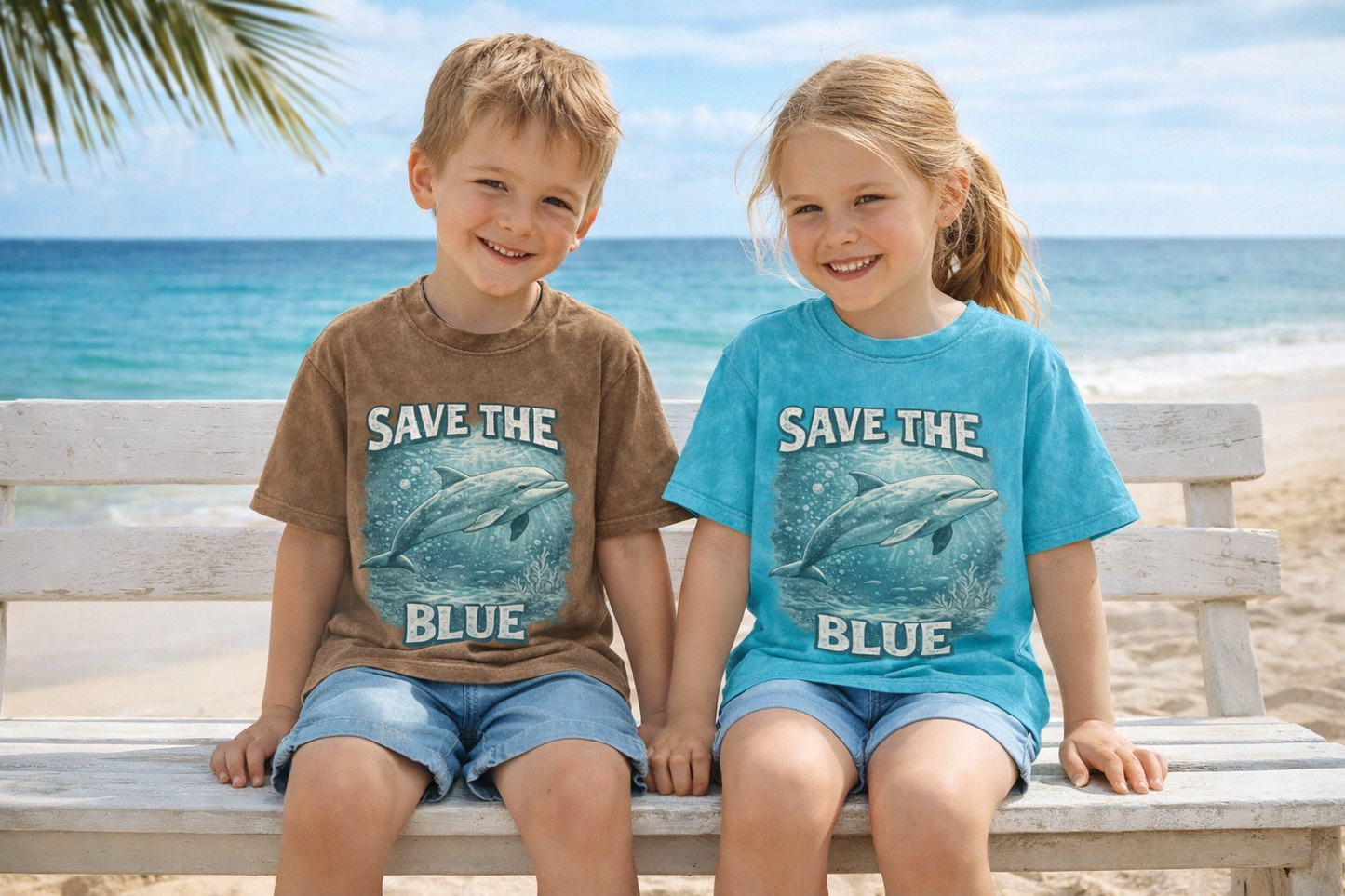 Nora's Dolphin "Save the Blue" T-Shirt