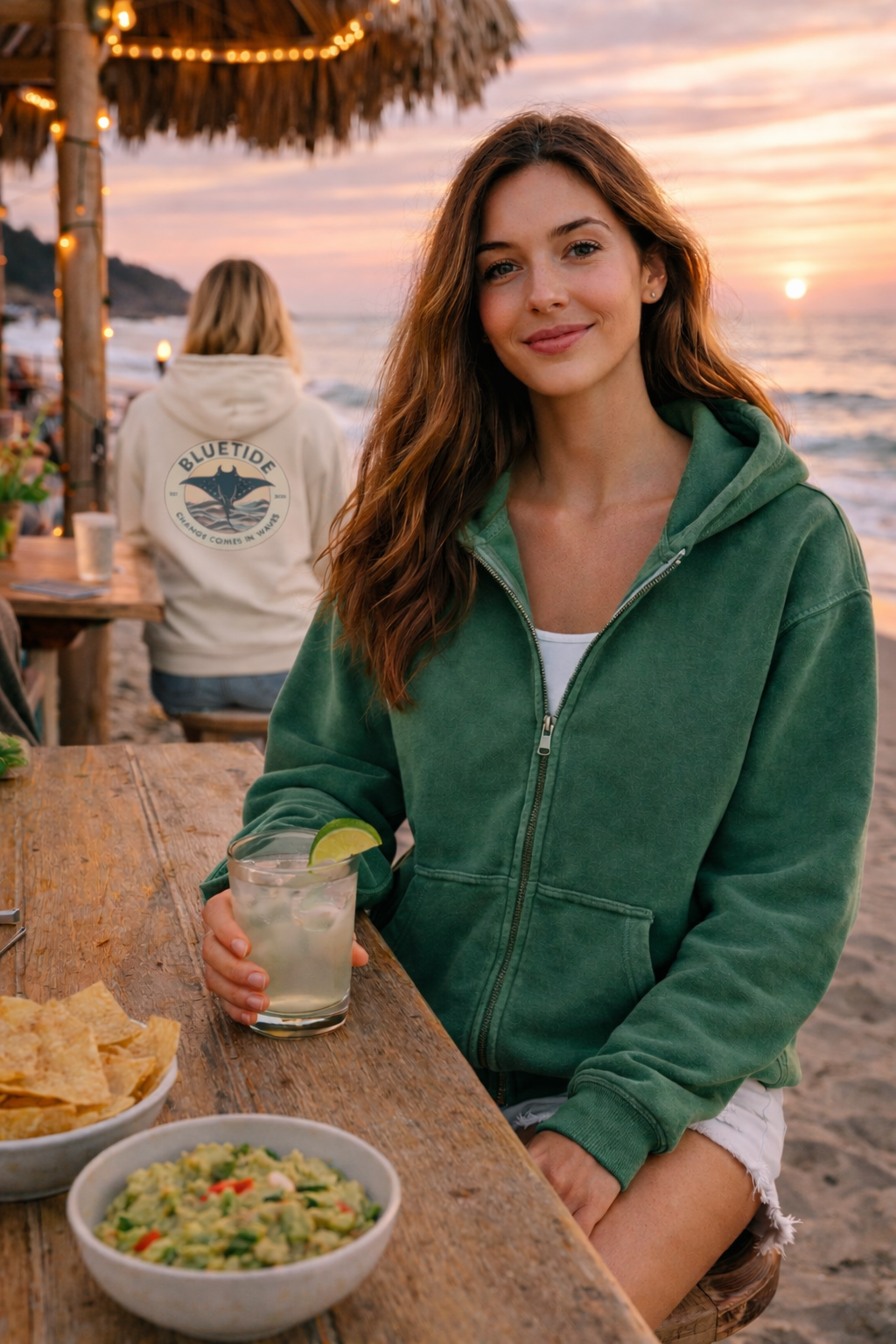 BlueTide Signature Zip Through Hoodie
