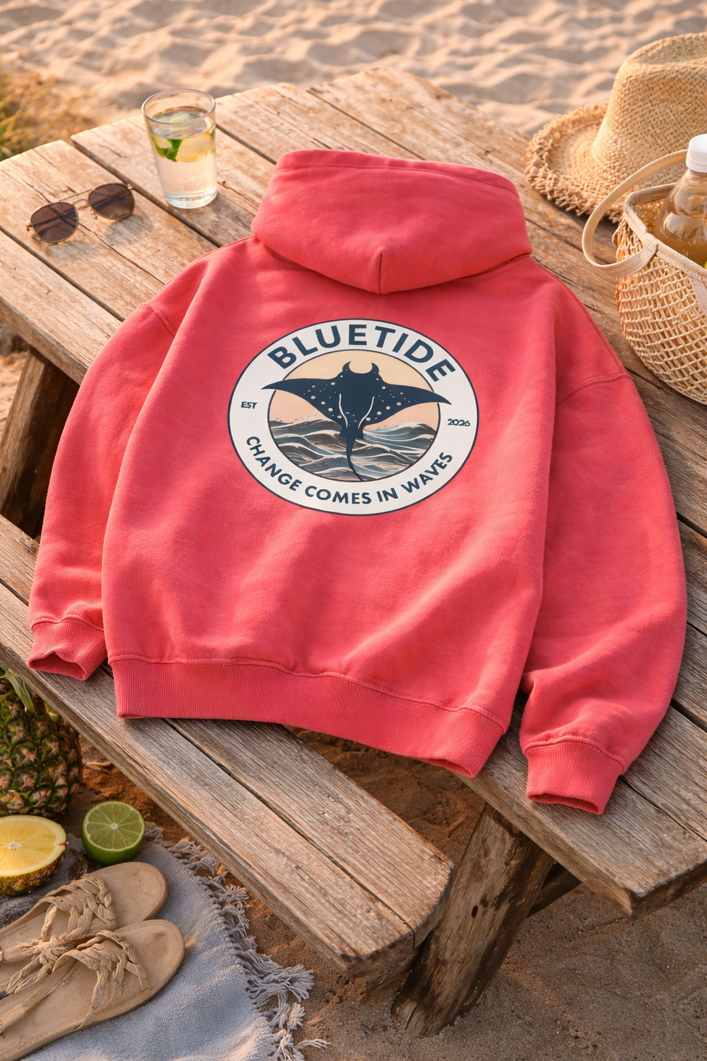 BlueTide Signature Zip Through Hoodie