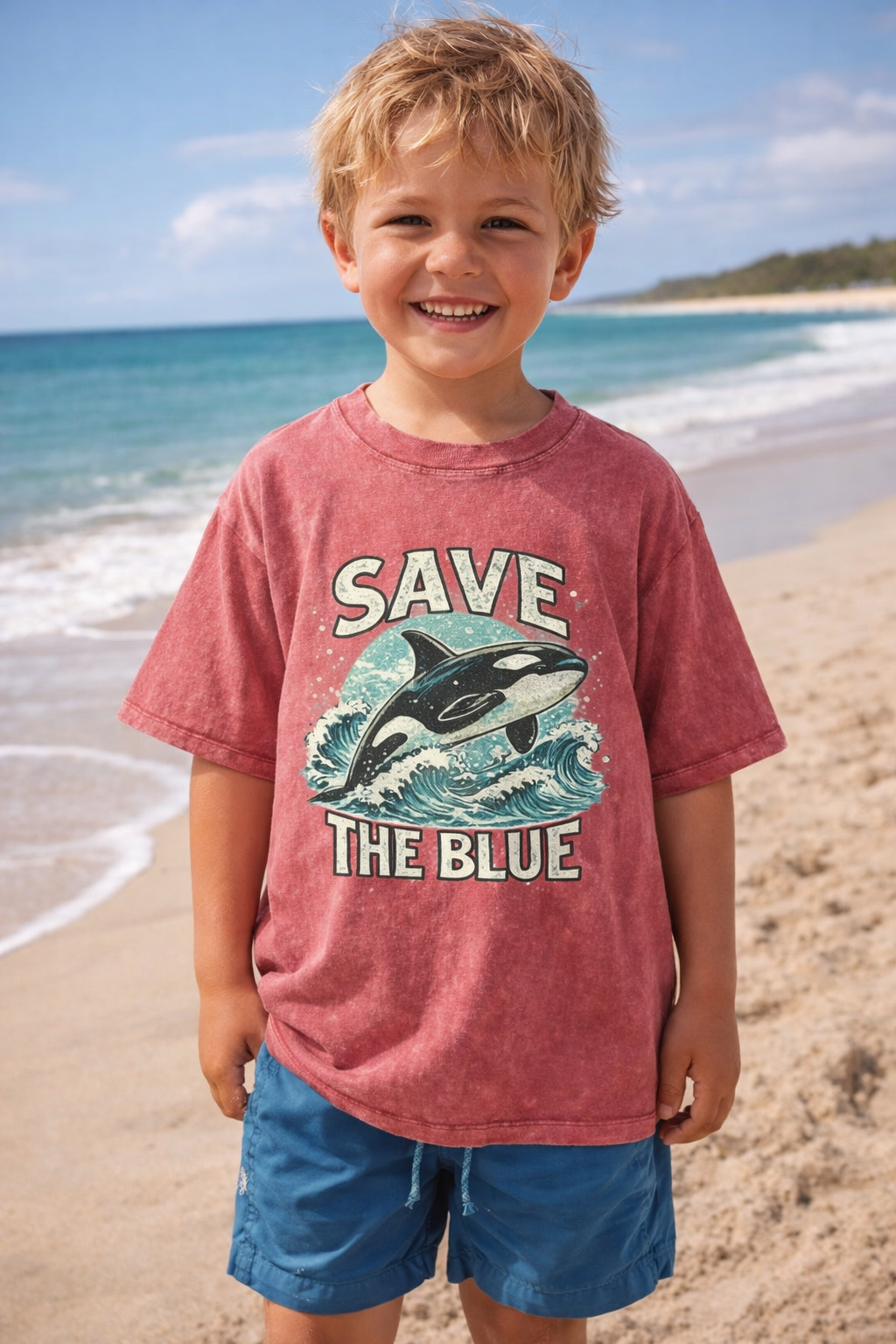 Olivia's Orca "Save the Blue" T-Shirt
